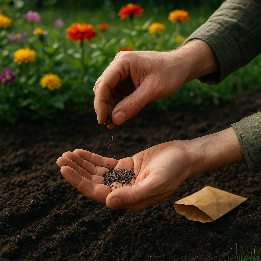 Jak siać kwiaty jednoroczne do ogrodu