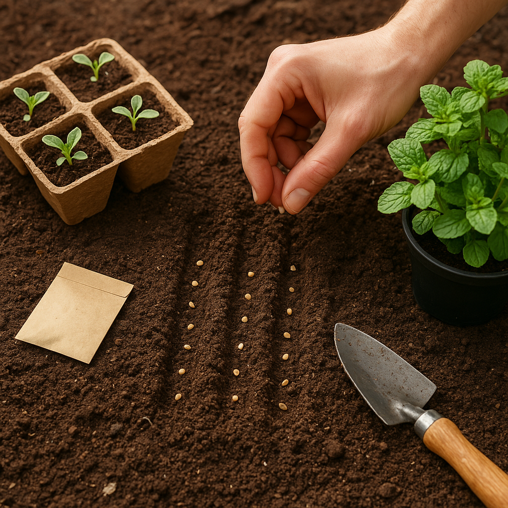 Jak siać rośliny przyprawowe