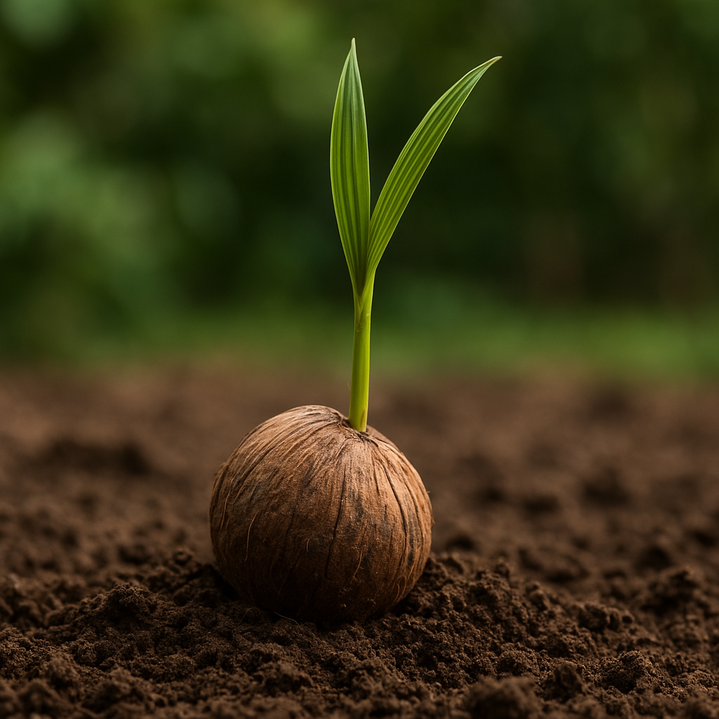 Siew palmy kokosowej