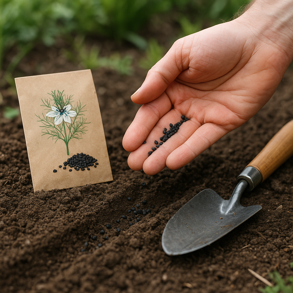 Jak siać czarnuszkę w ogrodzie