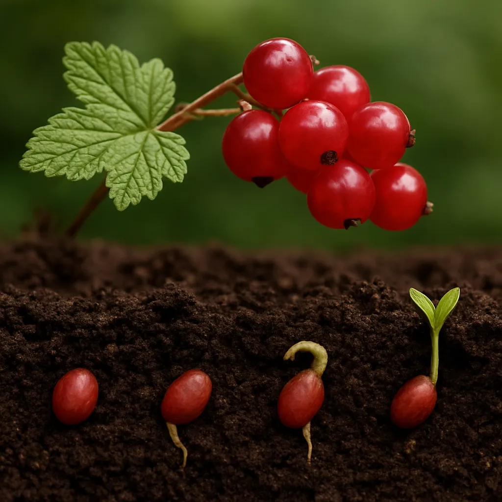 Siew porzeczki czerwonej