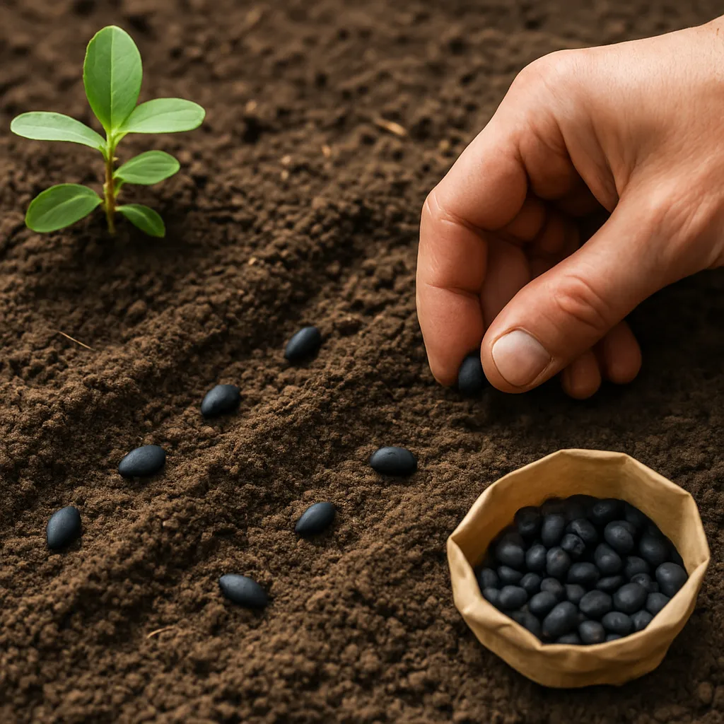 Siew jagody kamczackiej