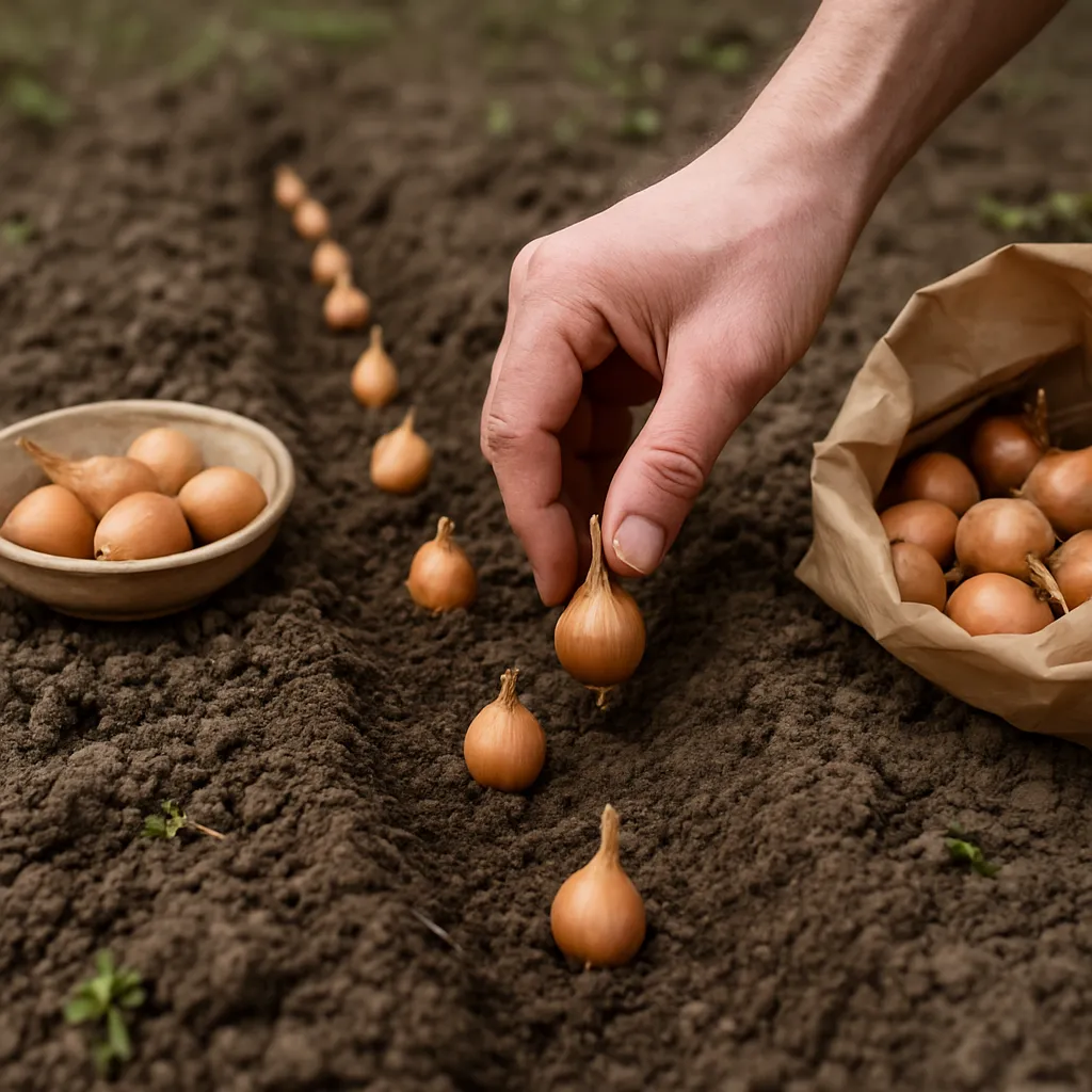 Siew cebuli zimowej – krok po kroku