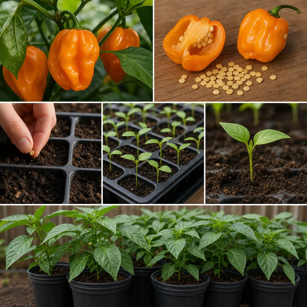 Papryka habanero nasiona