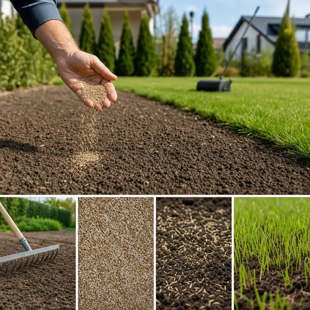 Jak siać trawę