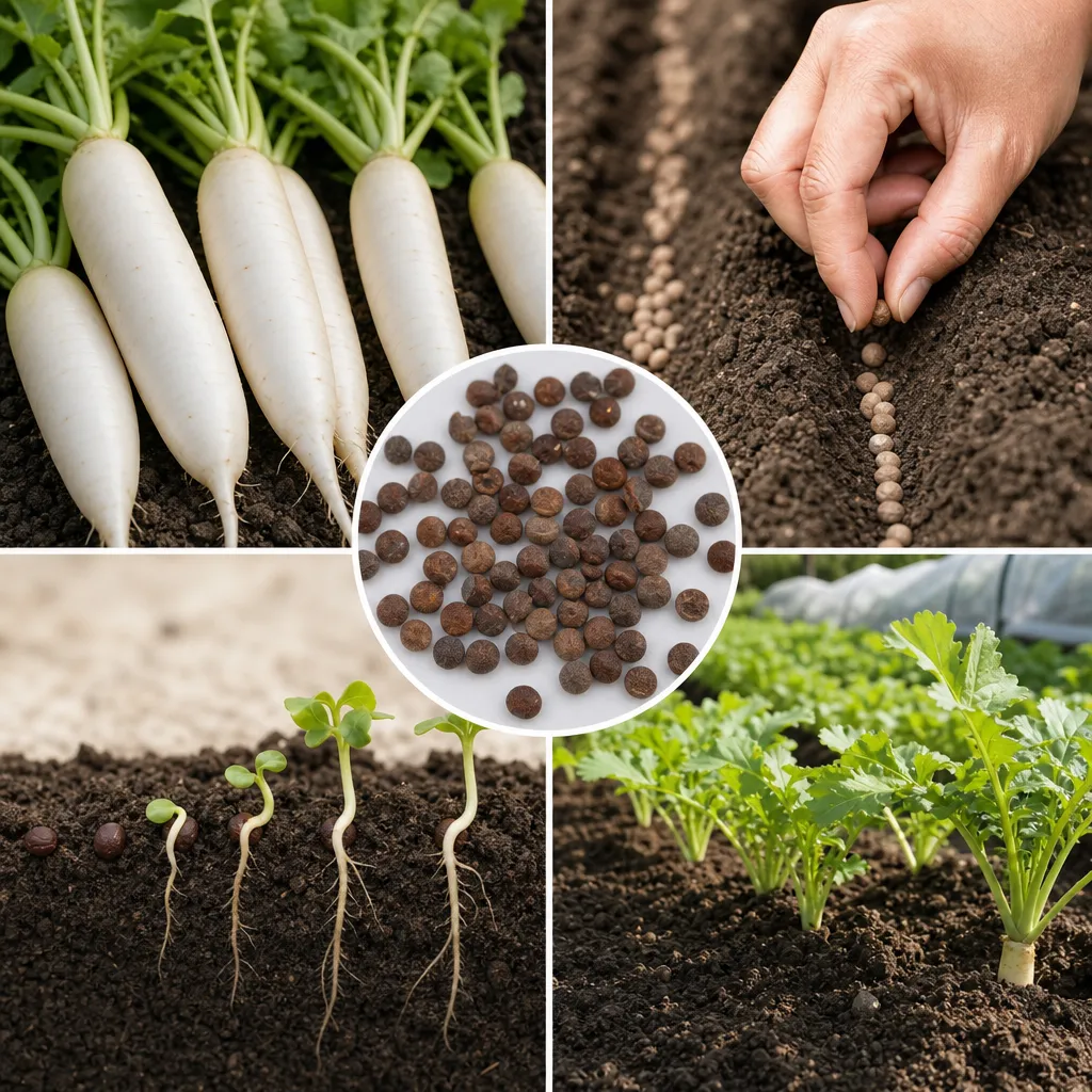 Daikon nasiona